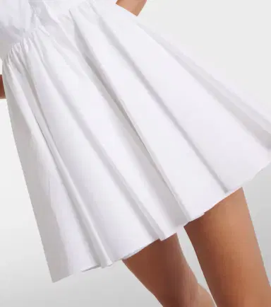 Alaïa Alaïa Cotton poplin skater dress | Thumbnail 3