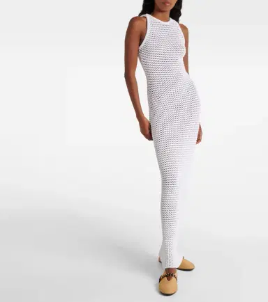 Alaïa Alaïa Crochet maxi dress | Thumbnail 3