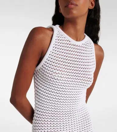 Alaïa Alaïa Crochet maxi dress | Thumbnail 4