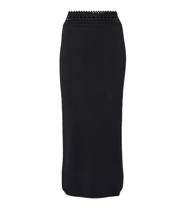Alaïa Vienne cutout jersey midi skirt