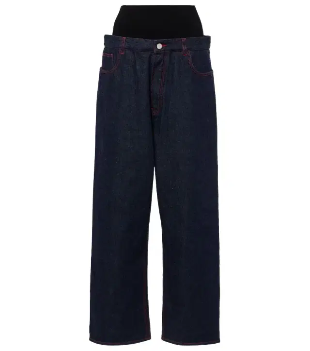 Alaia Alaïa Low-rise wide-leg jeans