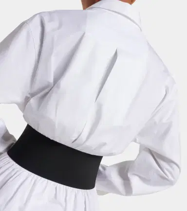 Alaïa Alaïa Cotton poplin shirt dress | Thumbnail 6