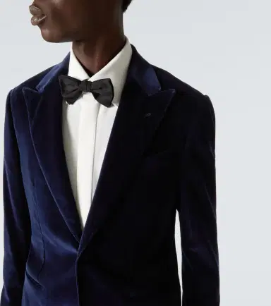 Thom Sweeney Cotton velvet tuxedo jacket | Thumbnail 4 Thom Sweeney Cotton velvet tuxedo jacket | Thumbnail 4