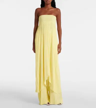 Alaia Alaïa Pleated bustier dress | Thumbnail 2