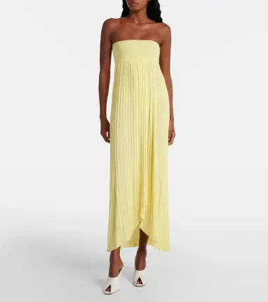 Alaia Alaïa Pleated bustier dress | Thumbnail 3