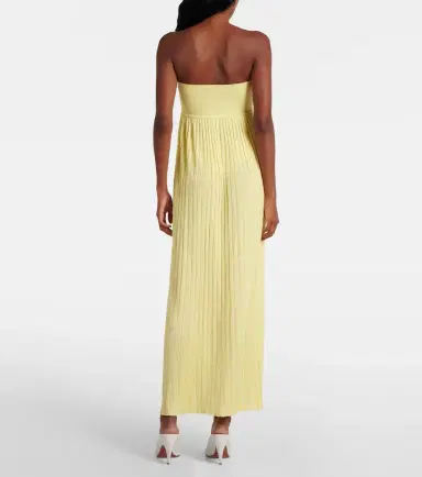 Alaia Alaïa Pleated bustier dress | Thumbnail 4