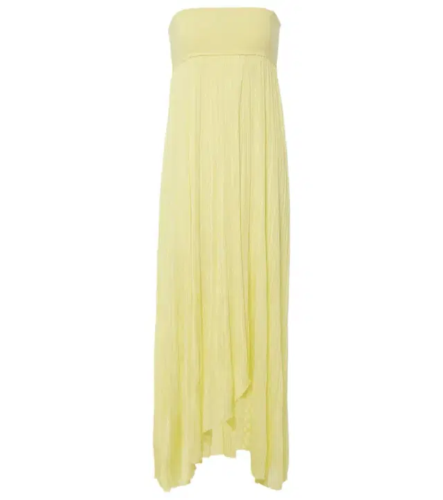 Alaia Alaïa Pleated bustier dress