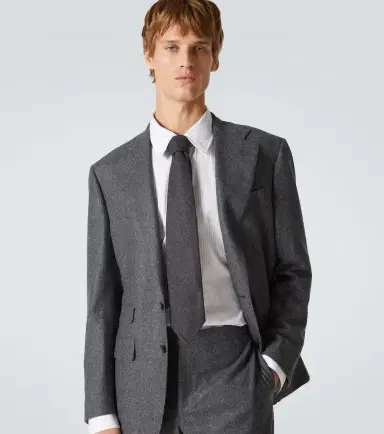 Thom Sweeney Wool tie | Thumbnail 2