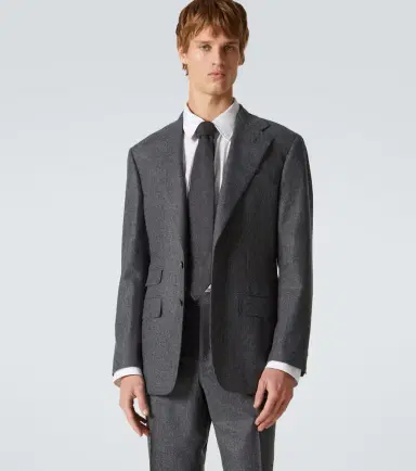 Thom Sweeney Wool tie | Thumbnail 3