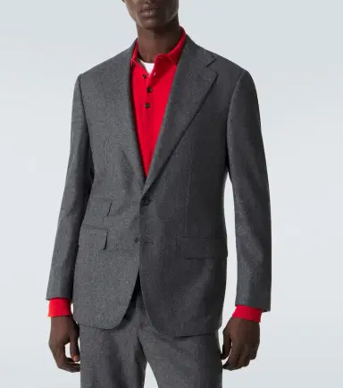 Thom Sweeney Wool flannel suit | Thumbnail 4 Thom Sweeney Wool flannel suit | Thumbnail 4