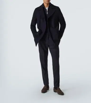 Thom Sweeney Double-breasted peacoat | Thumbnail 2 Thom Sweeney Double-breasted peacoat | Thumbnail 2