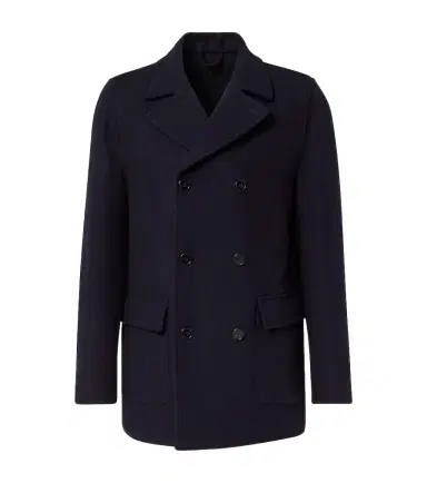 Thom Sweeney Double-breasted peacoat | Thumbnail 1 Thom Sweeney Double-breasted peacoat | Thumbnail 1