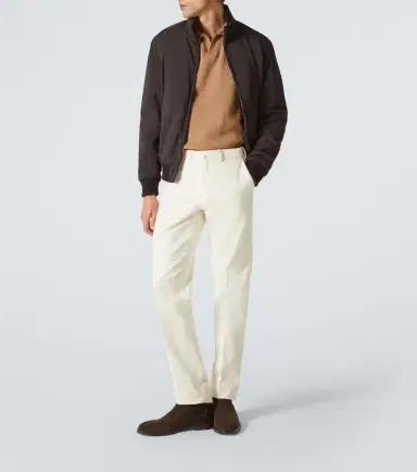 Thom Sweeney Cashmere polo sweater | Thumbnail 3