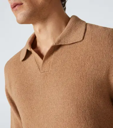 Thom Sweeney Cashmere polo sweater | Thumbnail 4