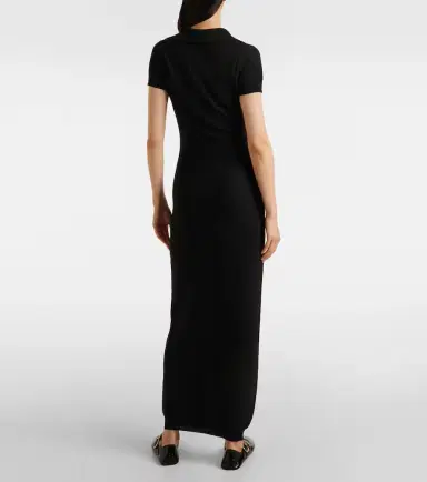 Alaia Alaïa Semi-sheer polo dress | Thumbnail 2