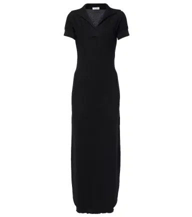 Alaia Alaïa Semi-sheer polo dress | Thumbnail 1