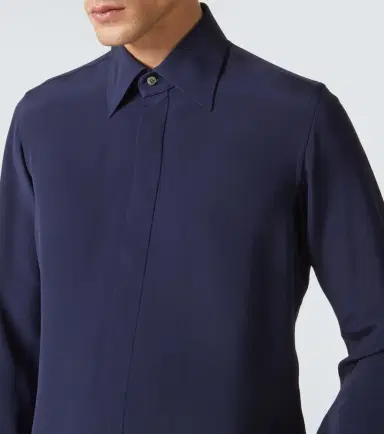 Thom Sweeney Silk shirt | Thumbnail 5 Thom Sweeney Silk shirt | Thumbnail 5