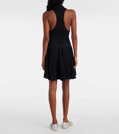 Alaïa Alaïa Piquet polo dress | Thumbnail 3