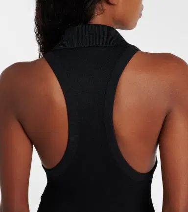 Alaïa Alaïa Piquet polo dress | Thumbnail 5