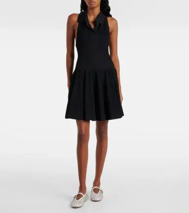 Alaïa Alaïa Piquet polo dress | Thumbnail 6