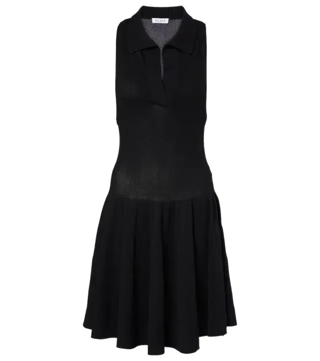 Alaia Alaïa Piquet polo dress
