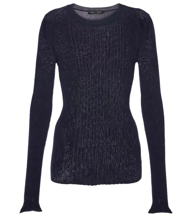 Proenza Schouler Cassidy wool and silk sweater