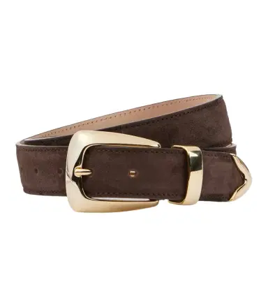 Khaite Benny suede belt | Thumbnail 1
