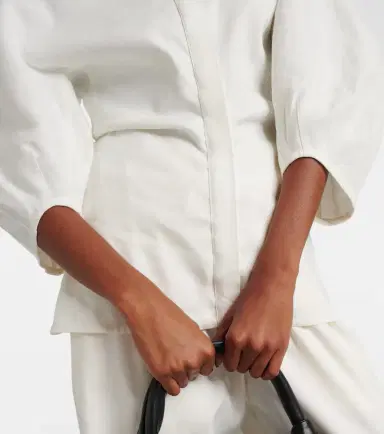 Proenza Schouler Linen-blend top | Thumbnail 3