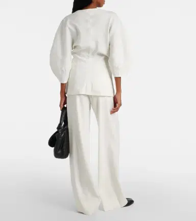 Proenza Schouler Linen-blend top | Thumbnail 4
