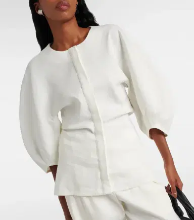 Proenza Schouler Linen-blend top | Thumbnail 5