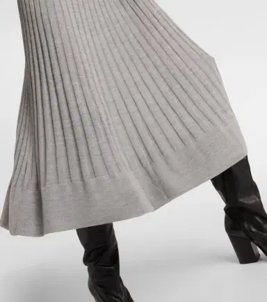 Proenza Schouler Eden wool-blend midi dress | Thumbnail 5