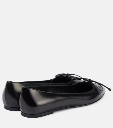 Alaïa Alaïa Leather ballet flats | Thumbnail 4