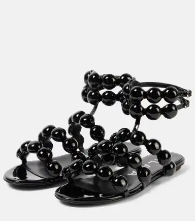 Alaïa Alaïa Sphere leather sandals | Thumbnail 3 Alaïa Alaïa Sphere leather sandals | Thumbnail 3