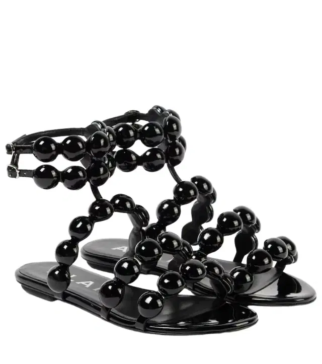 Alaia Alaïa Sphere leather sandals