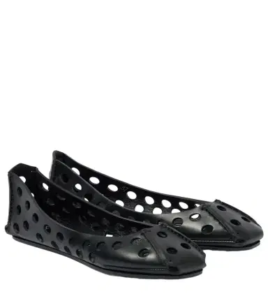 Alaïa Alaïa Perfo leather ballet flats | Thumbnail 1 Alaïa Alaïa Perfo leather ballet flats | Thumbnail 1