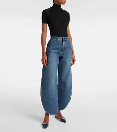 Alaïa Alaïa Le Caur patent leather and PU slingback flats | Thumbnail 5