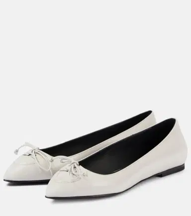 Alaïa Alaïa Leather ballet flats | Thumbnail 4