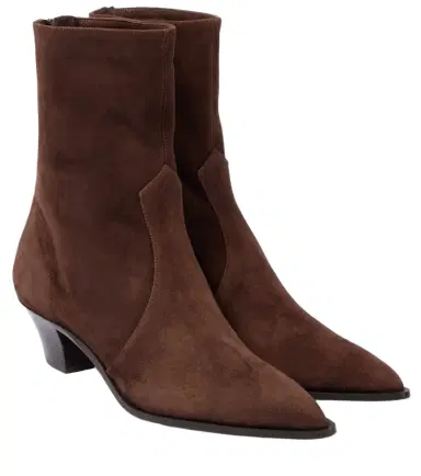 Aquazzura Brunswick suede ankle boots | Thumbnail 1 Aquazzura Brunswick suede ankle boots | Thumbnail 1