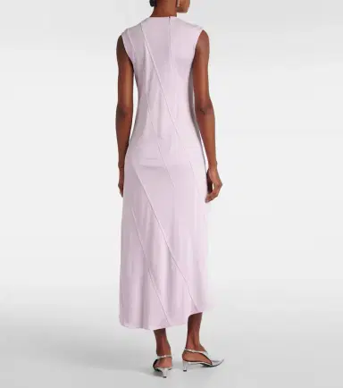 Jil Sander Asymmetric midi dress | Thumbnail 4