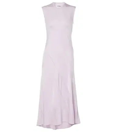 Jil Sander Asymmetric midi dress | Thumbnail 1