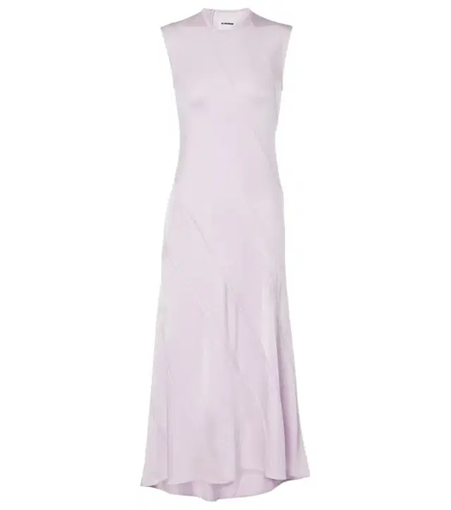 Jil Sander Asymmetric midi dress