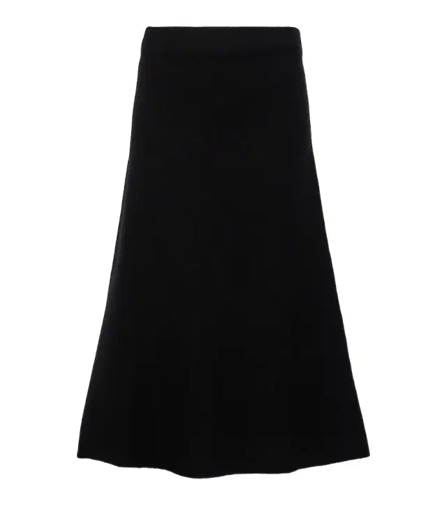 Jil Sander Wool midi skirt