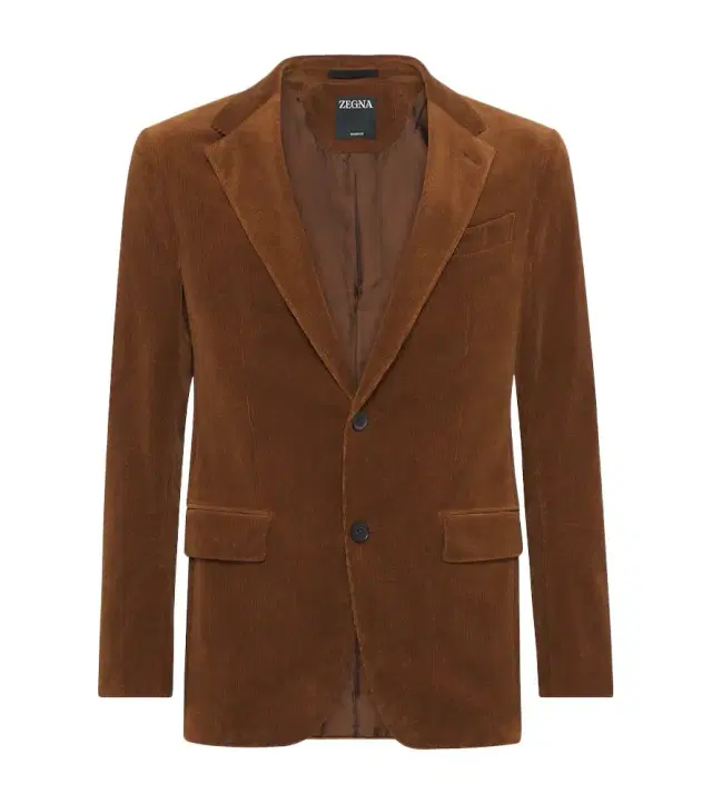 Zegna Cotton and cashmere corduroy blazer
