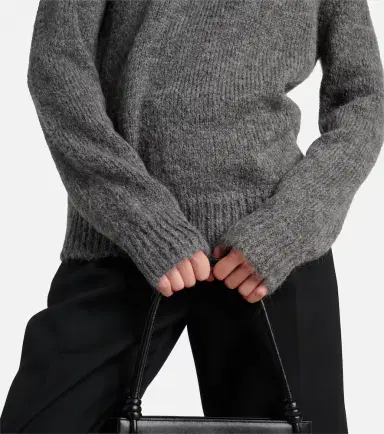 Jil Sander Alpaca and wool-blend sweater | Thumbnail 4