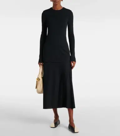 Jil Sander Layered maxi dress | Thumbnail 5