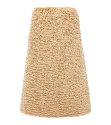 Jil Sander Mohair and cotton skirt | Thumbnail 1