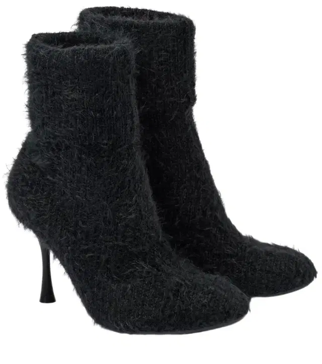 Gianvito Rossi 85 knitted bootie