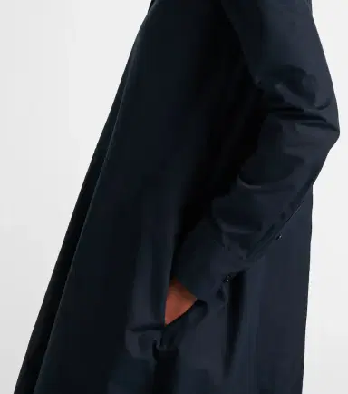 Jil Sander Gathered cotton poplin shirt dress | Thumbnail 4