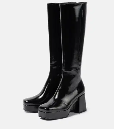 Gianvito Rossi Leather platform boots | Thumbnail 4