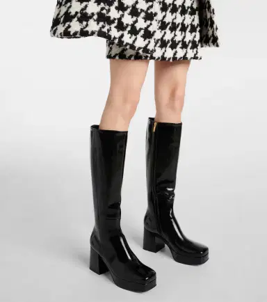 Gianvito Rossi Leather platform boots | Thumbnail 6